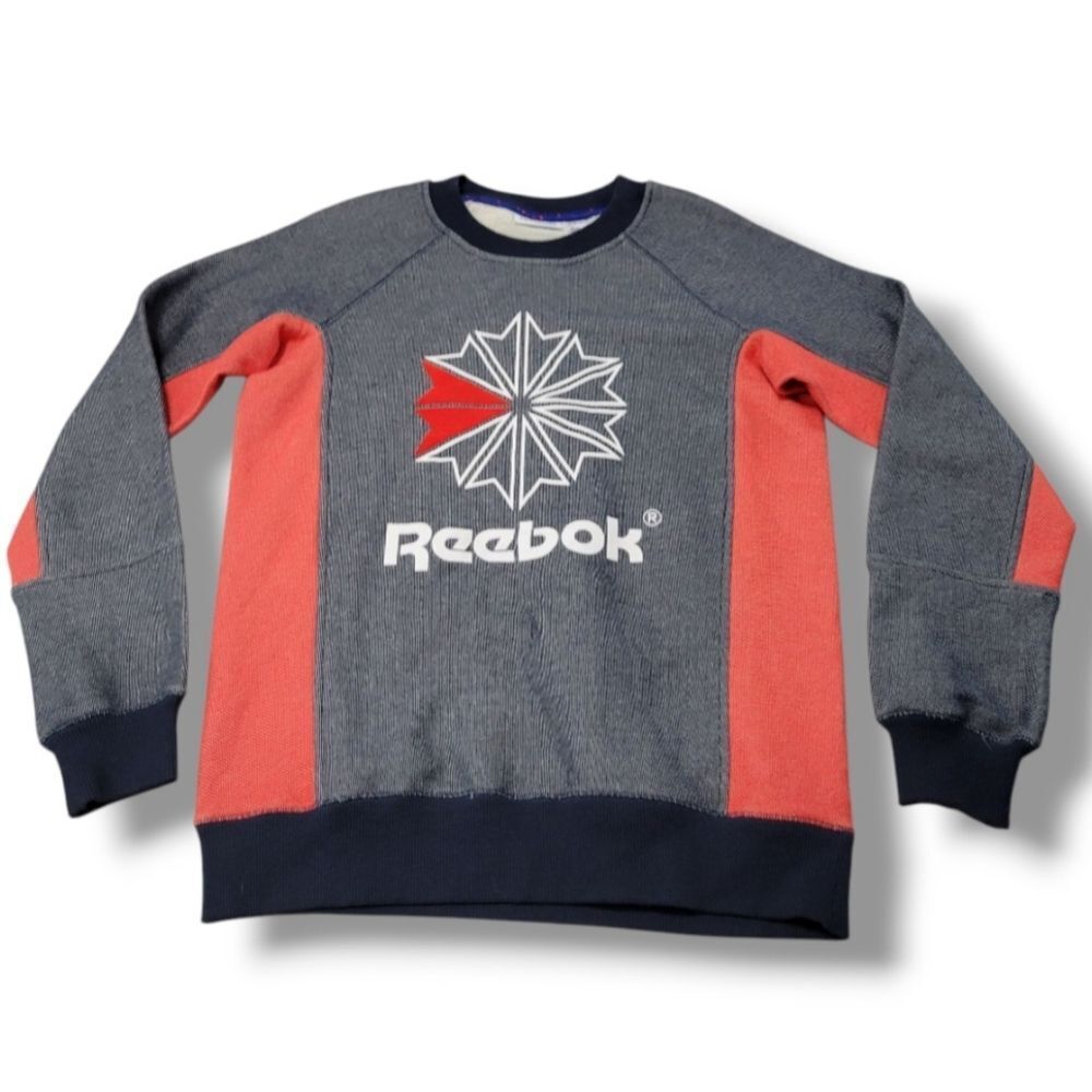 Reebok Sweatshirt Size Medium Men's Reebok Classic Crewneck Sweatshirt Pullover
